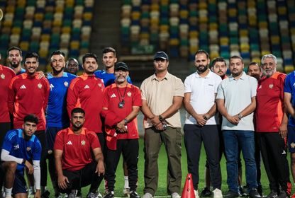 المنتخب الليبي خلال الاستعداد لمواجهة نيجيريا في ليبيا - 14 أكتوبر 2024 - x/@Libyan_FF