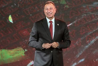 محمود الخطيب رئيس الأهلي المصري - 8 مارس 2024 - Alahlyegypt