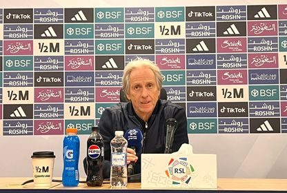 جورجي جيسوس مدرب الهلال في المؤتمر الصحافي بعد مباراة النصر في الدوري السعودي - 1 نوفمبر 2024 - X/@aawsat_spt