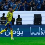 أندرسون تاليسكا لاعب النصر يحتفل بتسجيل هدف في مرمى الهلال بالدوري السعودي - 1 نوفمبر 2024 - X/@SPL