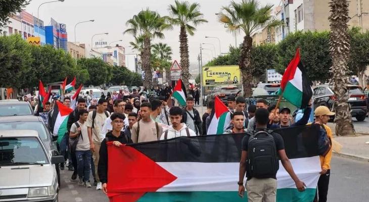 مظاهرات طلابية عالمية دعما لفلسطين وتنديدا بجريمة الإبادة الجماعية بقطاع غزة