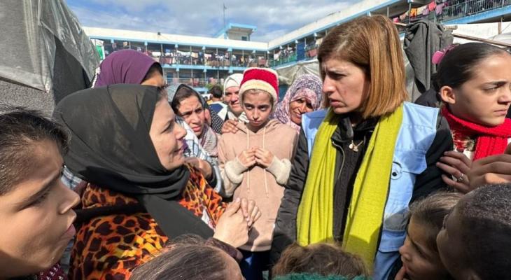 جولييت توما مديرة التواصل والاعلام في وكالة إغاثة وتشغيل لاجئي فلسطين